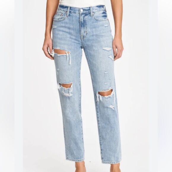 Pistola Audrey Mid-Rise Skinny Jeans 26 wink distressed - Picture 1 of 9